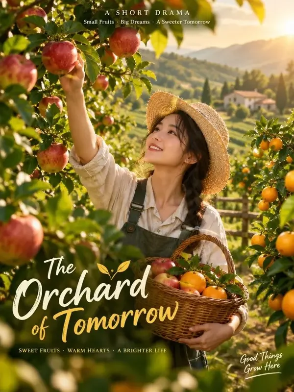 《果园里的约定》- 黄豆短剧田园爱情短剧封面 《果园里的约定》- 黄豆短剧田园爱情短剧封面